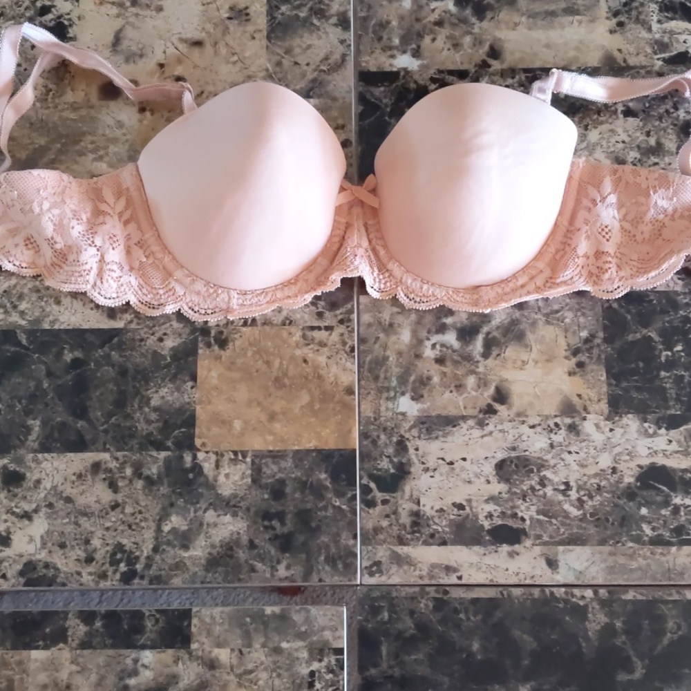 Tan C-cup bra